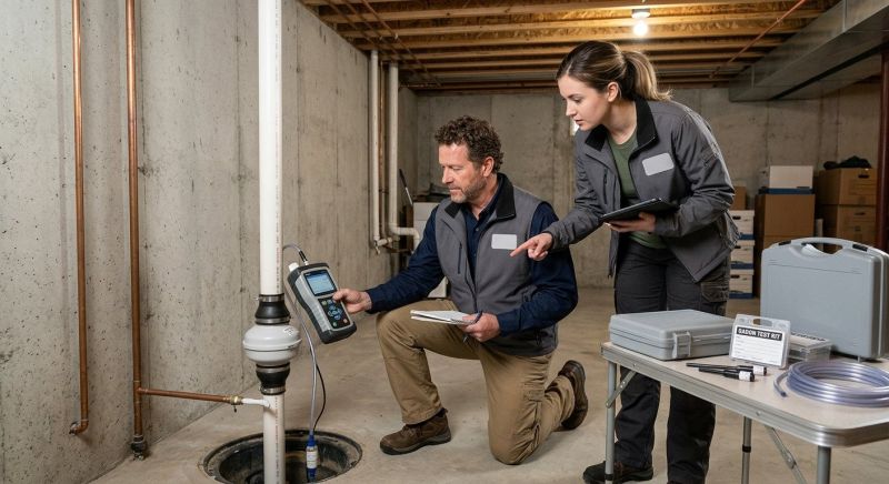 Radon Analysis in Naperville, IL