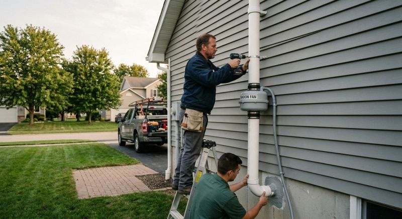 Radon Reduction Service in Naperville, IL