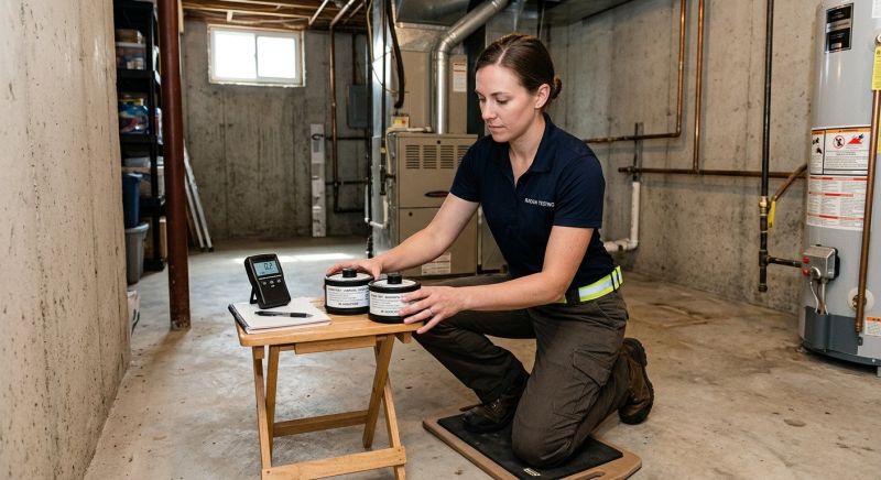 Radon Testing Service in Lake County, IL